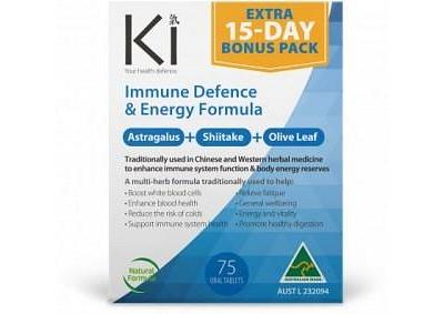 Martin & Pleasance Ki Immune Defence & Energy Formula 75tabs