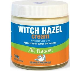 Martin & Pleasance Witch Hazel Cream All Natural x100gm