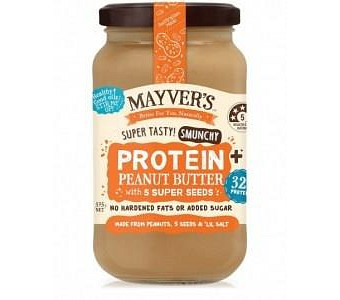 Mayvers Peanut Butter Protein Plus with 5 Seeds 375g