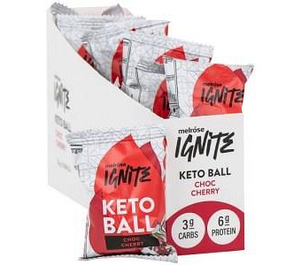 MELROSE Ignite Keto Ball Choc Cherry 35g x 12 Display