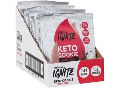 MELROSE Ignite Keto Cookie Choc Fudge 60g x 12 Display