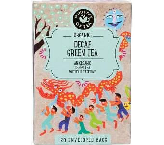 Ministry of Tea Organic Decaf Green Tea Bags 20pk