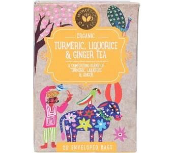 Ministry of Tea Organic Turmeric, Liquorice & Ginger Tea Tea Bags 20pk