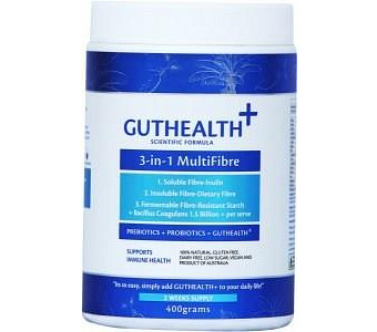 Natural Evolution Guthealth+ Prebiotics+Probiotics 3-in-1 Multifibre G/F 400g