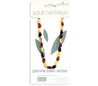 Natures Child Amber Necklace for Adults Mixed Colours
