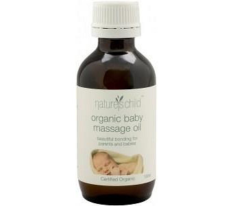 Natures Child Organic Baby Massage Oil 100ml