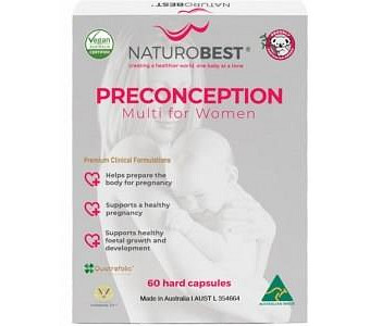 NATUROBEST Preconception Multi for Women 60c