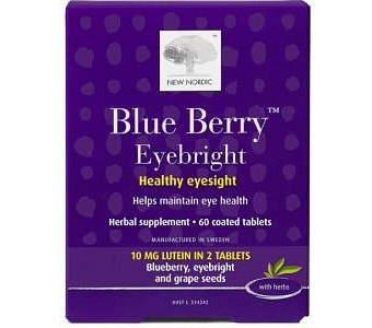 New Nordic Blue Berry Eyebright 60Tabs