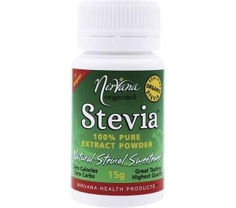 Nirvana Stevia 100% Pure Extract Powder 15g