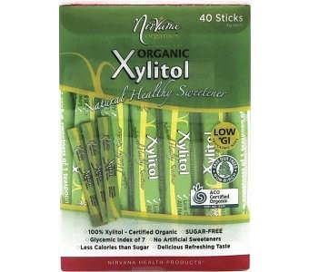 Nirvana Xylitol Sticks Certified Organic 40x4g