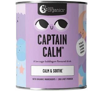 NUTRA ORGANICS Captain Calm Bubblegum 200g