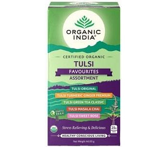 Organic India Tulsi Favourites Assortment 25Teabags