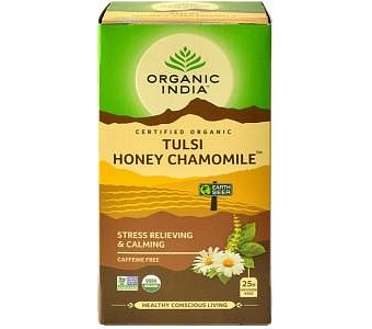 Organic India Tulsi Honey Chamomile Tea 25Teabags