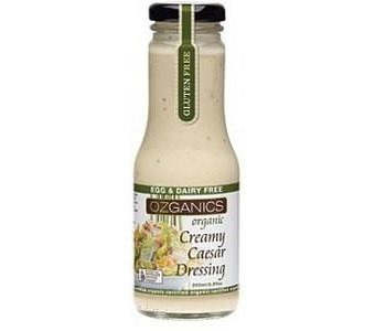 Ozganics Organic Vegan Caesar Dressing Plant Based G/F 250ml