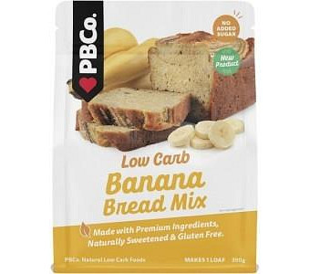 PBco Banana Bread Low Carb 350g