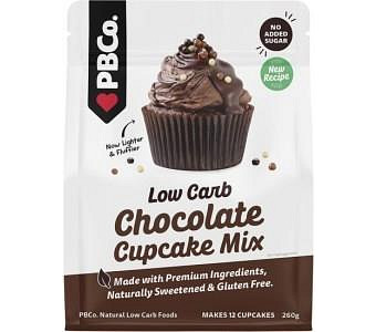 PBco Chocolate Cupcake Mix Low Carb 260g