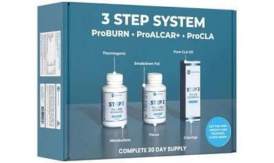 PC LABORATORIES 3 Step System ProBURN ProALCAR+ ProCLA Pack