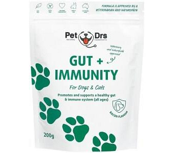PET DRS Gut + Immunity Supplement (For Dogs & Cats) 200g
