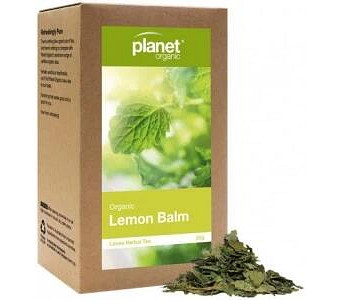 PLANET ORGANIC Organic Herbal Tea Lemon Balm Loose Leaf 20g