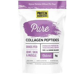 PROTEIN SUPPLIES AUSTRALIA Collagen Peptides Pure 1kg