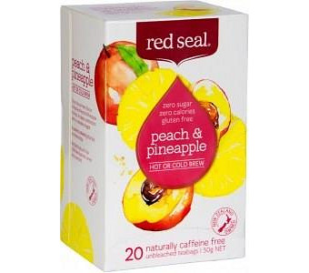 Red Seal (Hot & Cold Brew) Peach & Pineapple 20Teabags