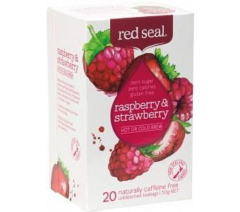 Red Seal (Hot & Cold Brew) Raspberry & Strawberry 20Teabags