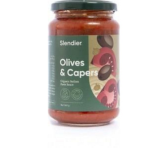 Slendier Capers & Olives Italian Sauce 340g