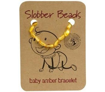 Slobber Beads Baby Lemon Oval Bracelet