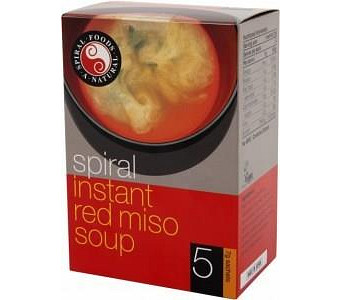 Spiral Instant Miso Red Soup 5x7g Sachets