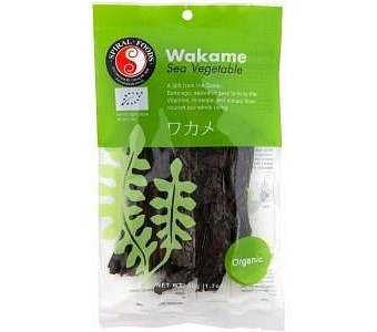 Spiral Organic Wakame Sea Vegetable G/F 50g