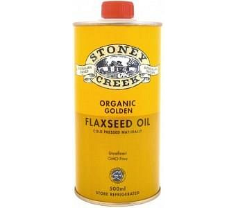 Stoney Creek Organic Golden Flaxseed Oil 500ml