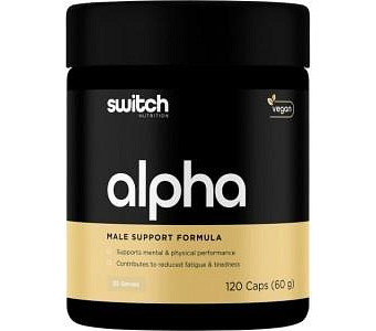 Switch Nutrition Alpha Male Support Formula 120 Caps