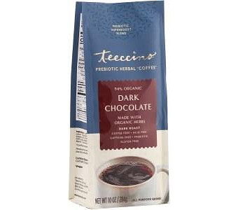 Teeccino Dark Chocolate Prebiotic 284g Foil Bag