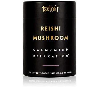 Teelixir Organic Reishi Mushroom Powder Calm/Mind Relaxation G/F 100g
