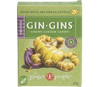 The Ginger People Gin Gins Ginger Candy Chewy Original 12x42g