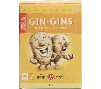 The Ginger People Gin Gins Ginger Candy Hard Double Strength 12x84g