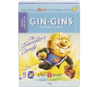 The Ginger People Gin Gins Ginger Candy Super Strength 12x84g