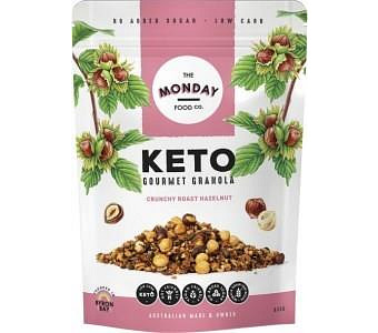 The Monday Food Co. Keto Gourmet Granola Crunchy Roast Hazelnut 800g