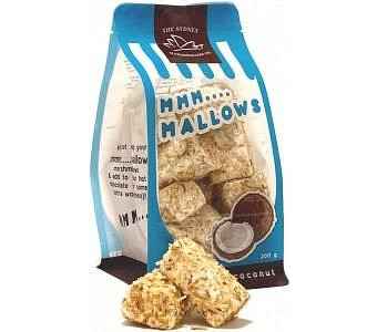 The Sydney Marshmallow Co Toasted Coconut Marshmallow G/F 200g
