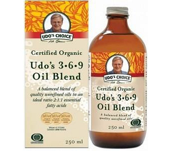 Udo's Choice Organic 3-6-9 Oil Blend G/F 250ml