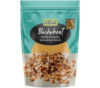 UNTAMED HEALTH Earth-Friendly Sprouting Seeds Buckwheat 100g