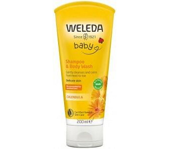 WELEDA BABY Shampoo & Body Wash Calendula 200ml