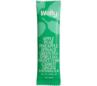 Welly Green for Recharging Instant Smoothie Sachet 22g