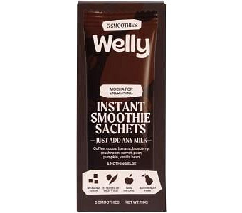 Welly Mocha for Energising Instant Smoothie 5-Pack