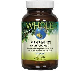 WHOLE EARTH & SEA Men's Multi (Wholefood Multi) 60t
