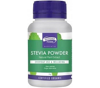 Wonderfoods Organic Herbal Stevia Powder G/F 25g
