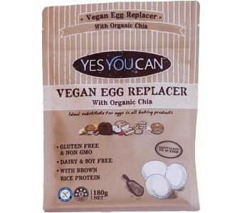 YesYouCan Vegan Egg Replacer with White Chia 180g