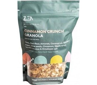 Zen Wholefoods Cinnamon Crunch Granola 300g OCT24