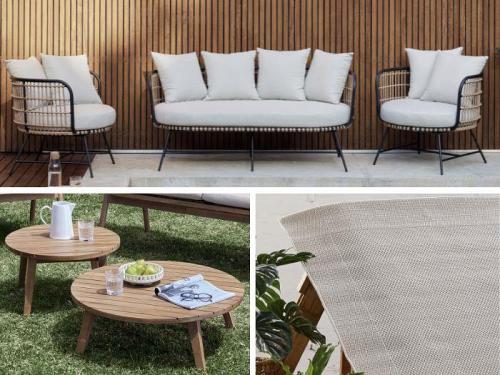 Bamboo Outdoor Lounge Package