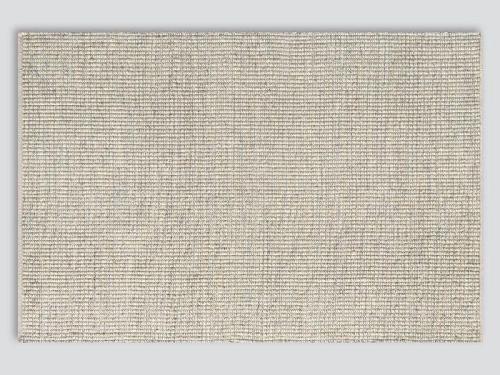 Beige Woven Wool & Cotton Blend Area Rug